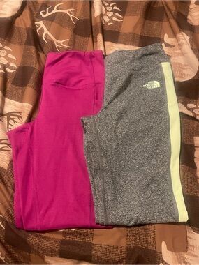 North Face and Nike leggings